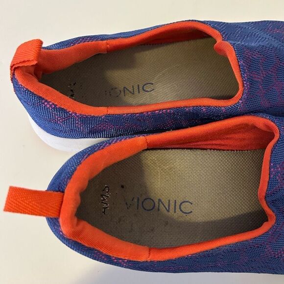 Vionic 331 Hydra Mesh Slip-Ons Purple & Orange, Women's 10 comfortable travel - Picture 10 of 11